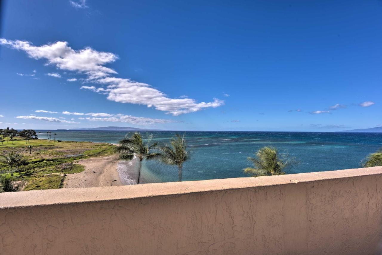 Beachfront Kihei Sanctuary With Lanai And Ocean Views! Kültér fotó