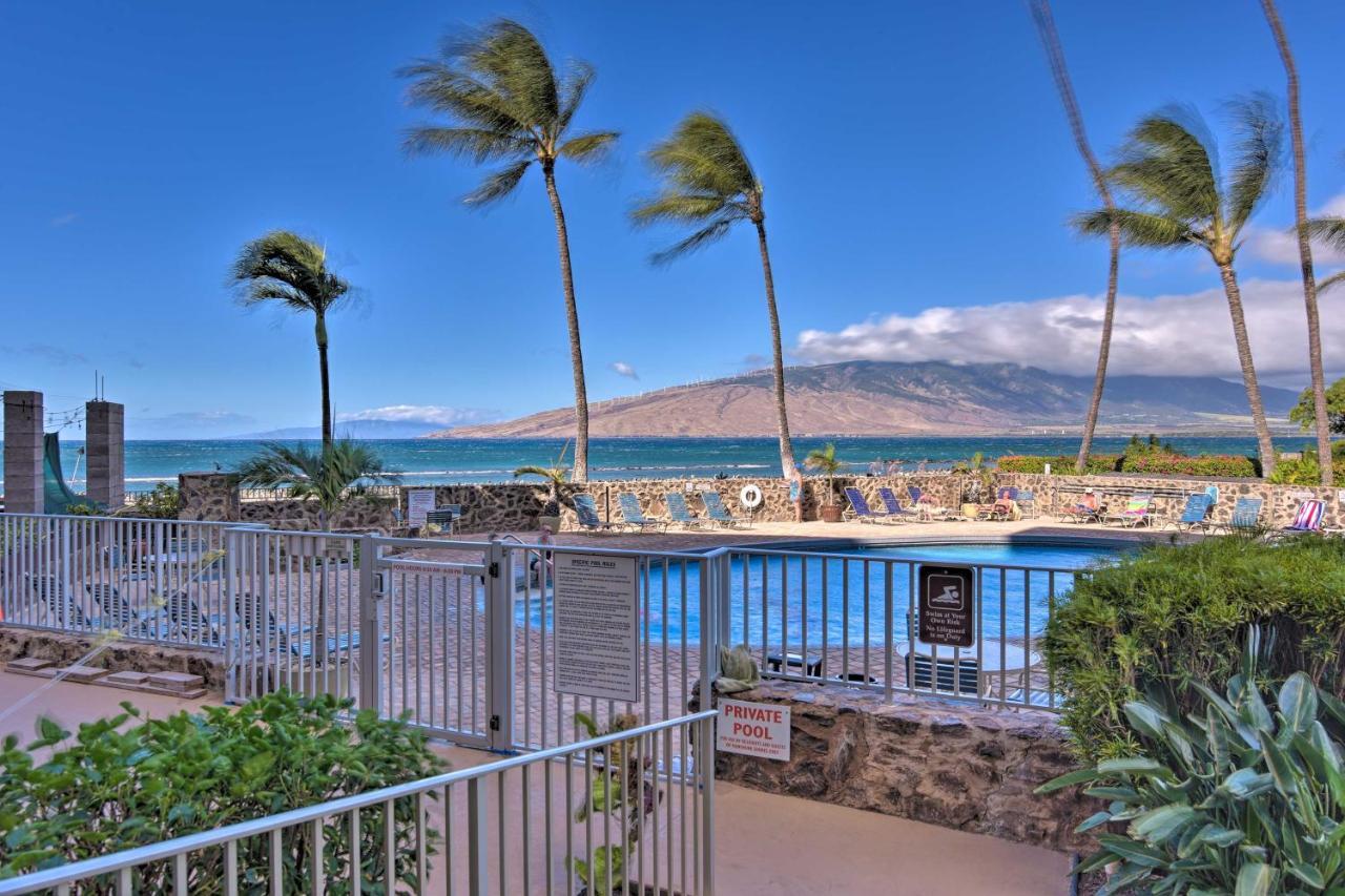 Beachfront Kihei Sanctuary With Lanai And Ocean Views! Kültér fotó