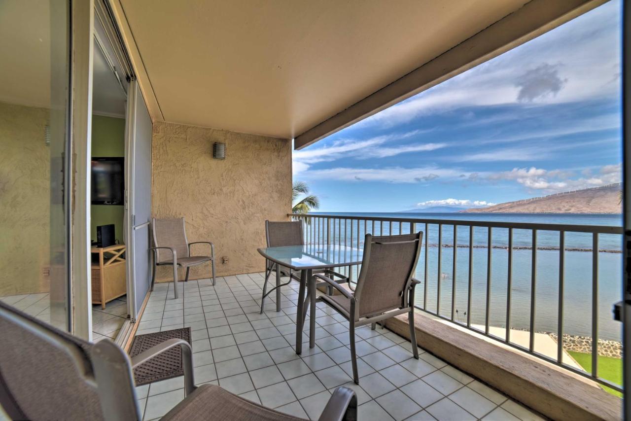 Beachfront Kihei Sanctuary With Lanai And Ocean Views! Kültér fotó