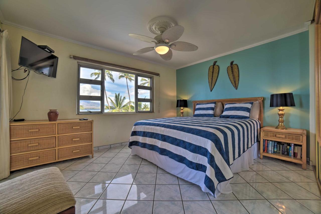 Beachfront Kihei Sanctuary With Lanai And Ocean Views! Kültér fotó